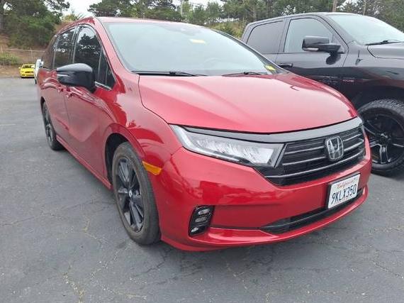 HONDA ODYSSEY 2024 5FNRL6H73RB008353 image