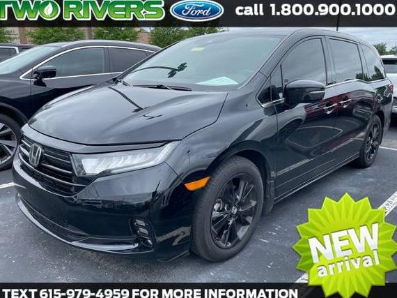 HONDA ODYSSEY 2024 5FNRL6H72RB013723 image