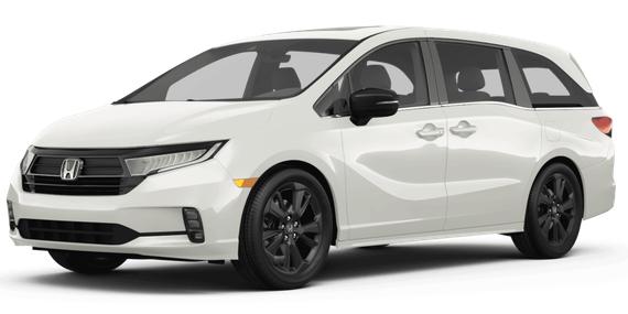 HONDA ODYSSEY 2024 5FNRL6H77RB008324 image