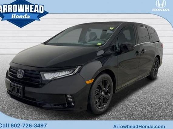 HONDA ODYSSEY 2024 5FNRL6H73RB059464 image