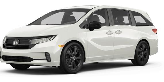 HONDA ODYSSEY 2024 5FNRL6H74RB025193 image