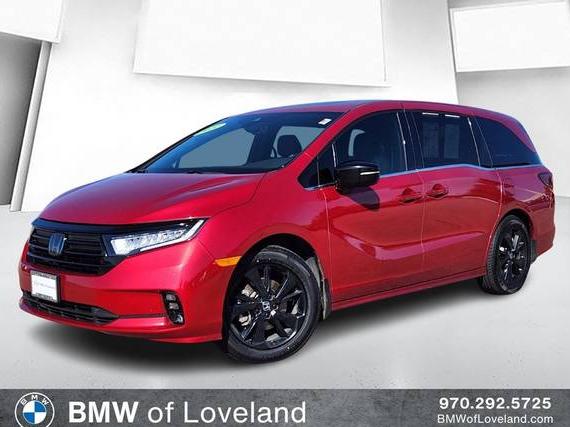 HONDA ODYSSEY 2024 5FNRL6H7XRB002209 image