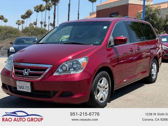 HONDA ODYSSEY 2006 5FNRL38636B117669 image