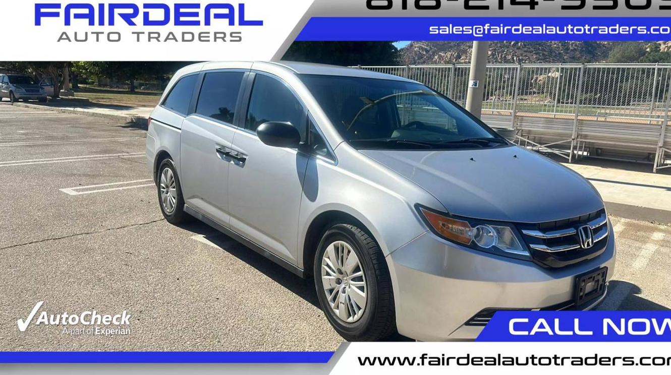 HONDA ODYSSEY 2014 5FNRL5H2XEB010352 image