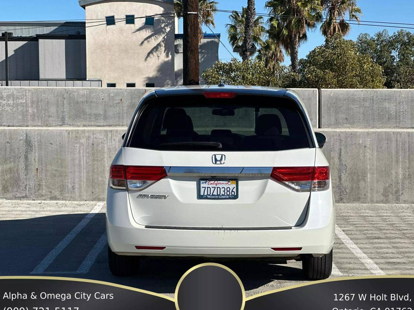 HONDA ODYSSEY 2014 5FNRL5H65EB095989 image