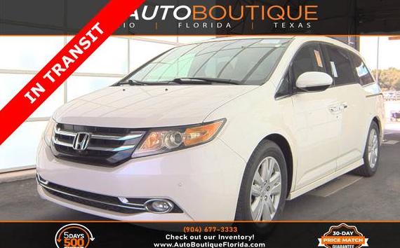HONDA ODYSSEY 2014 5FNRL5H90EB080858 image