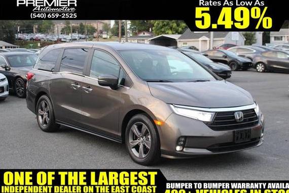 HONDA ODYSSEY 2022 5FNRL6H56NB045504 image