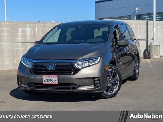 HONDA ODYSSEY 2022 5FNRL6H93NB055037 image
