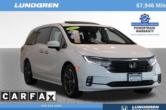 HONDA ODYSSEY 2022 5FNRL6H99NB066284 image
