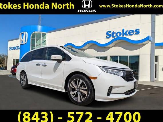 HONDA ODYSSEY 2022 5FNRL6H87NB059051 image