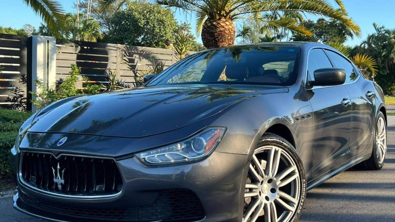 MASERATI GHIBLI 2016 ZAM57RSA2G1187124 image