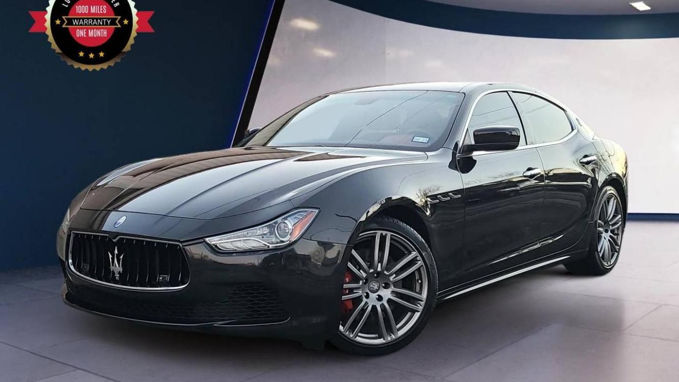 MASERATI GHIBLI 2016 ZAM57RSA0G1168815 image