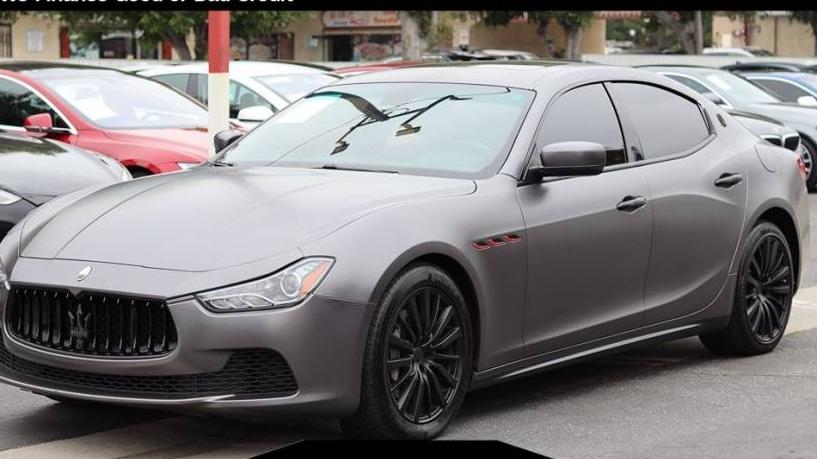 MASERATI GHIBLI 2016 ZAM57XSA0G1166888 image