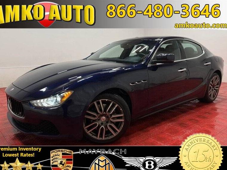 MASERATI GHIBLI 2016 ZAM57RTA7G1171208 image