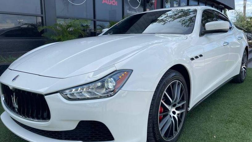 MASERATI GHIBLI 2016 ZAM57XSA7G1190685 image