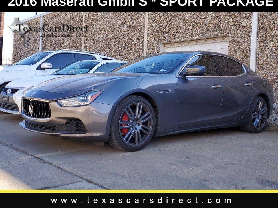 MASERATI GHIBLI 2016 ZAM57RSAXG1176405 image