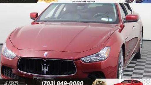 MASERATI GHIBLI 2016 ZAM57RTA5G1183874 image