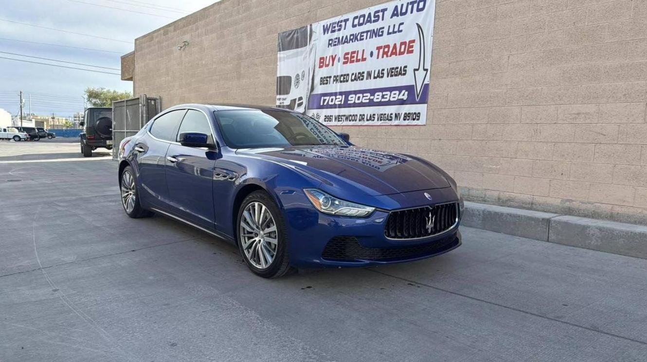 MASERATI GHIBLI 2016 ZAM57XSA4G1173083 image