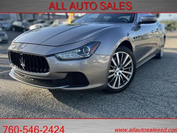 MASERATI GHIBLI 2016 ZAM57XSA9G1189179 image