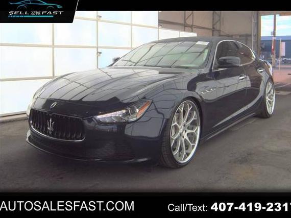 MASERATI GHIBLI 2016 ZAM57XSA7G1177015 image