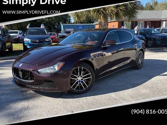 MASERATI GHIBLI 2017 ZAM57RTA4H1204456 image