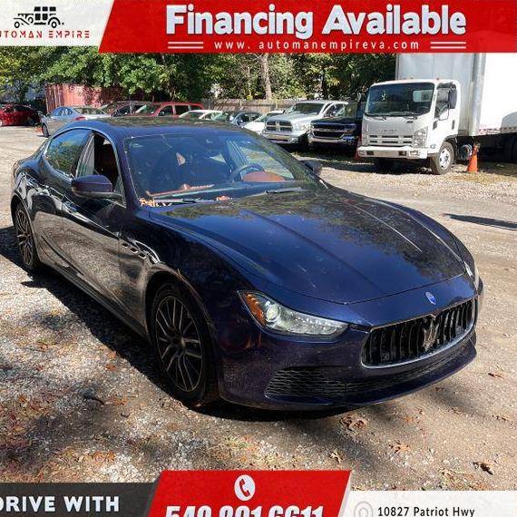 MASERATI GHIBLI 2017 ZAM57RTA2H1240808 image