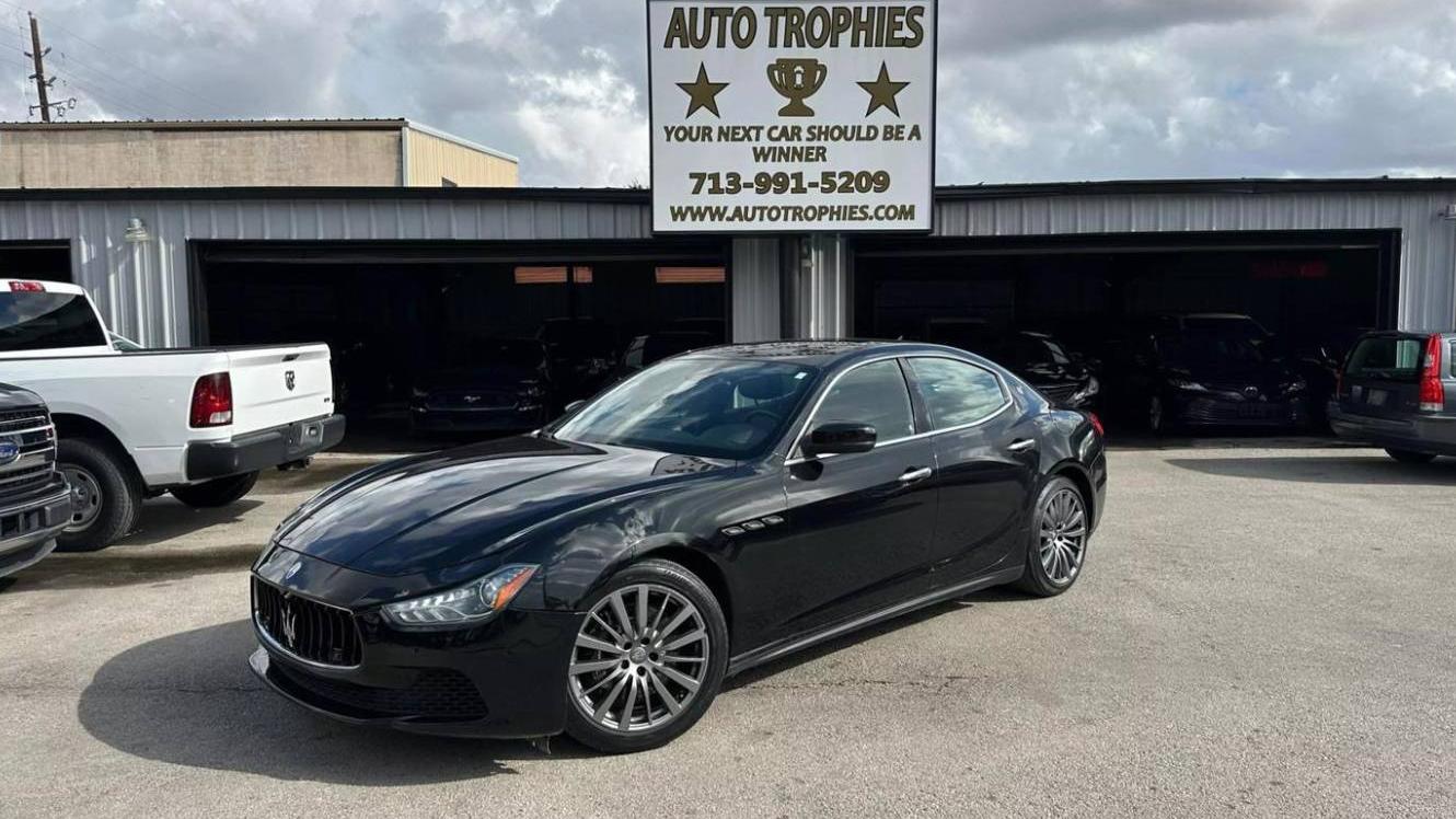 MASERATI GHIBLI 2017 ZAM57RTA1H1236815 image