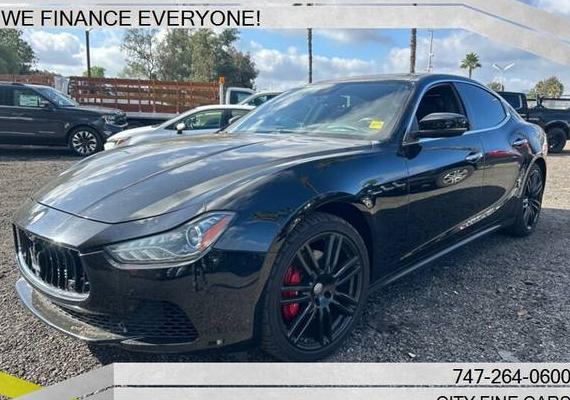 MASERATI GHIBLI 2017 ZAM57XSLXH1213699 image