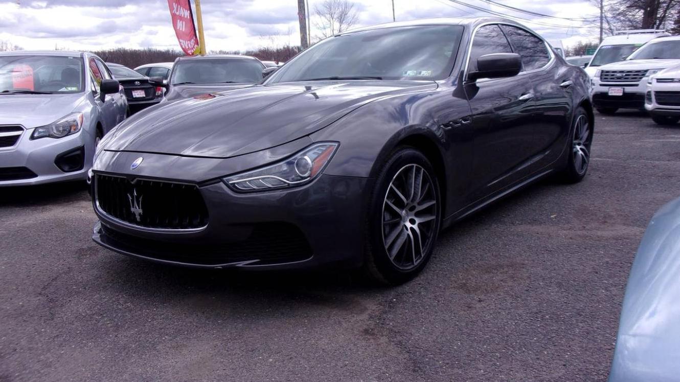 MASERATI GHIBLI 2014 ZAM57XSA8E1124966 image