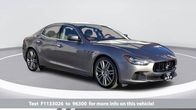 MASERATI GHIBLI 2015 ZAM57RTA0F1133026 image