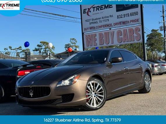 MASERATI QUATTROPORTE 2016 ZAM56RPA7G1183176 image MASERATI QUATTROPORTE 2016 ZAM56RPA7G1183176 image