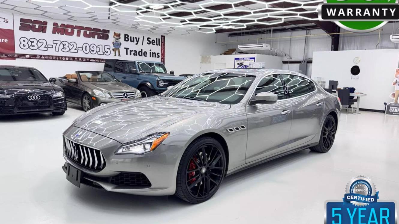 MASERATI QUATTROPORTE 2018 ZAM56YPA3J1270980 image