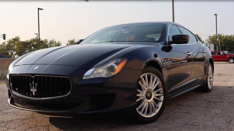 MASERATI QUATTROPORTE 2014 ZAM56RRA2E1092990 image