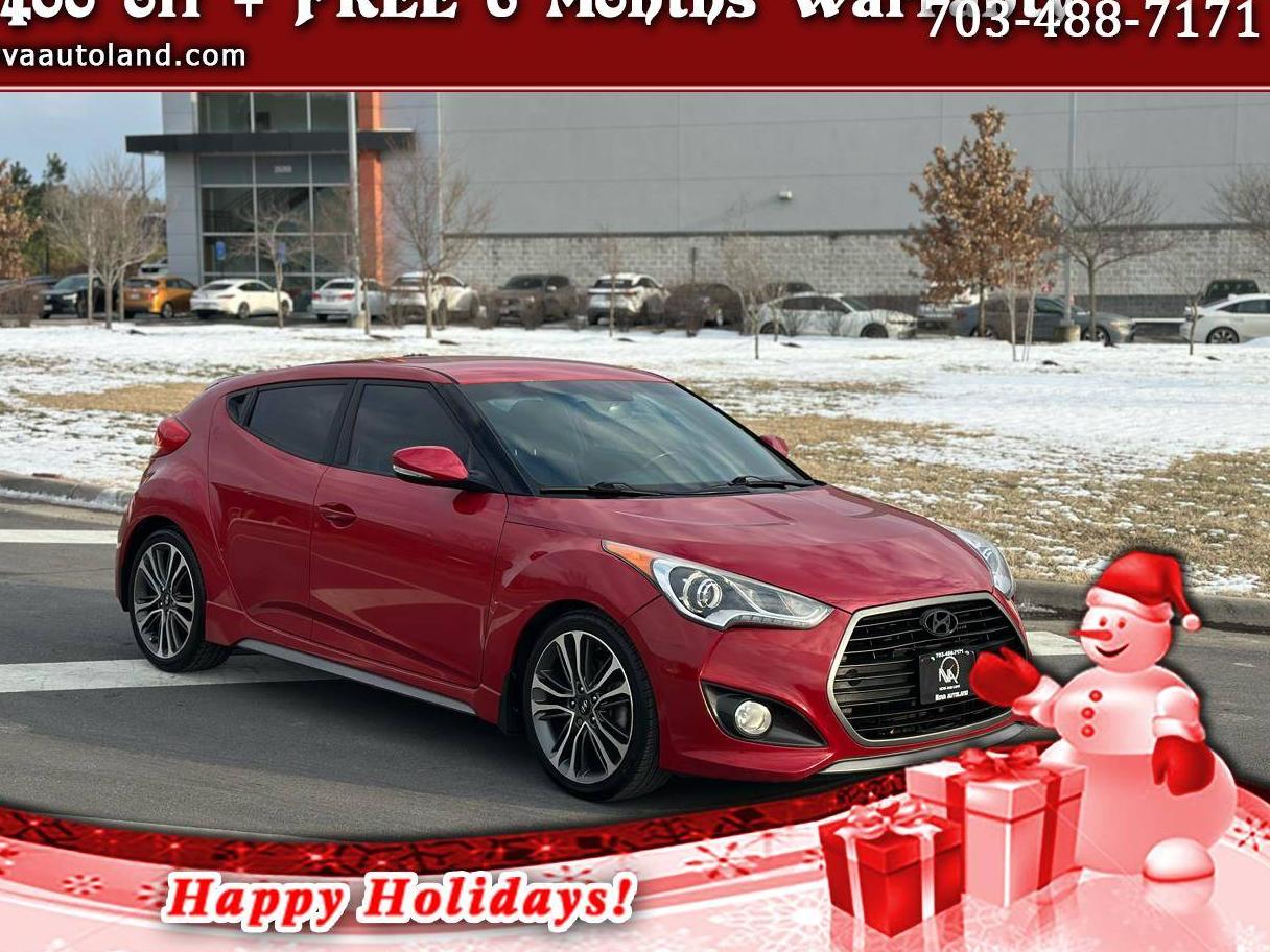 HYUNDAI VELOSTER 2016 KMHTC6AE3GU278701 image