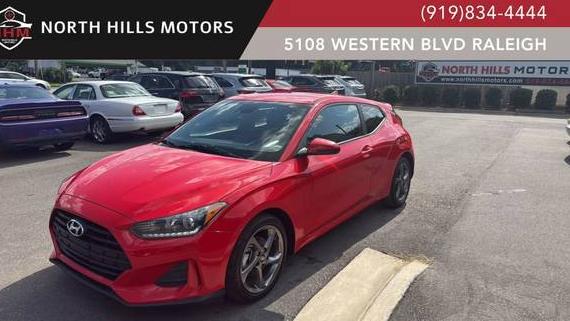HYUNDAI VELOSTER 2019 KMHTG6AF0KU017077 image