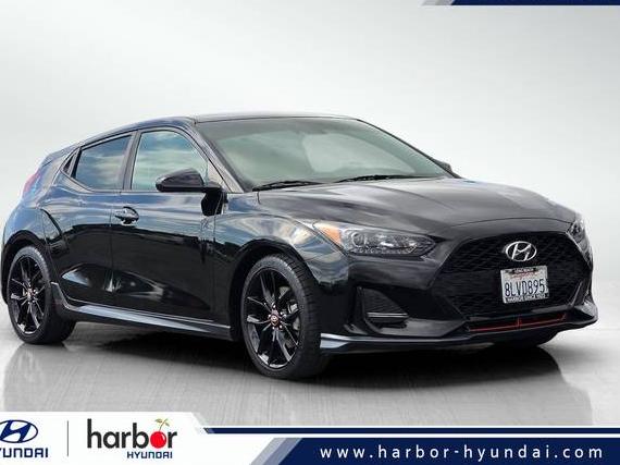 HYUNDAI VELOSTER 2019 KMHTH6AB6KU016171 image
