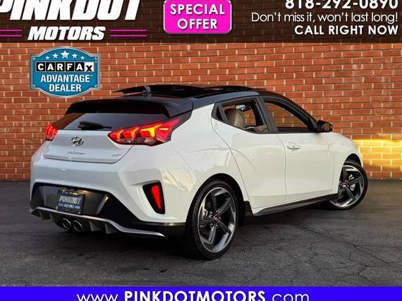 HYUNDAI VELOSTER 2019 KMHTH6ABXKU012169 image