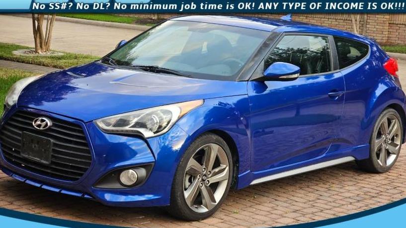 HYUNDAI VELOSTER 2013 KMHTC6AEXDU115748 image