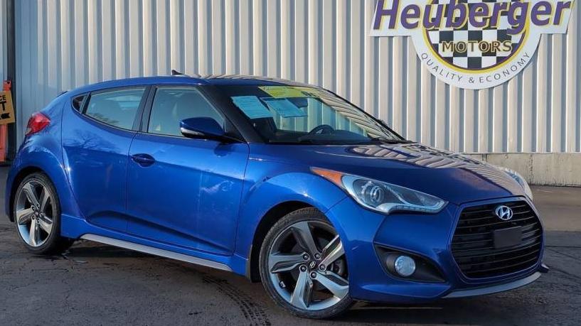 HYUNDAI VELOSTER 2014 KMHTC6AE3EU189580 image