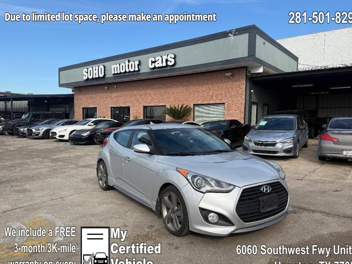 HYUNDAI VELOSTER 2014 KMHTC6AE3EU184329 image