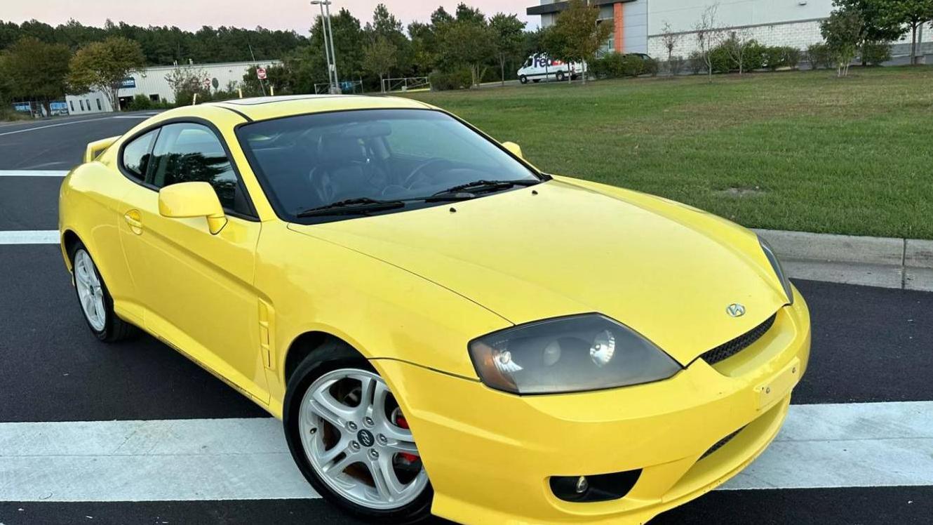 HYUNDAI TIBURON 2006 KMHHN65F96U204524 image