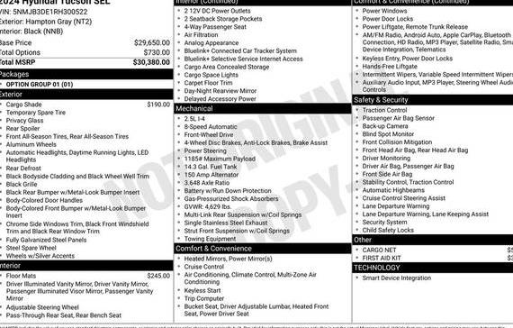 HYUNDAI TUCSON 2024 5NMJB3DE1RH300522 image