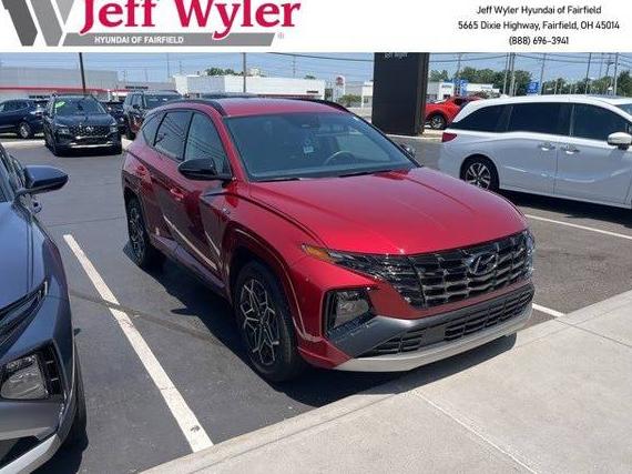 HYUNDAI TUCSON 2022 KM8JFCAE7NU164081 image