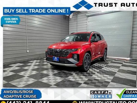 HYUNDAI TUCSON 2022 KM8JFCAE0NU100335 image