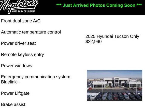HYUNDAI TUCSON 2025 5NMJBCDE8SH478157 image HYUNDAI TUCSON 2025 5NMJBCDE8SH478157 image