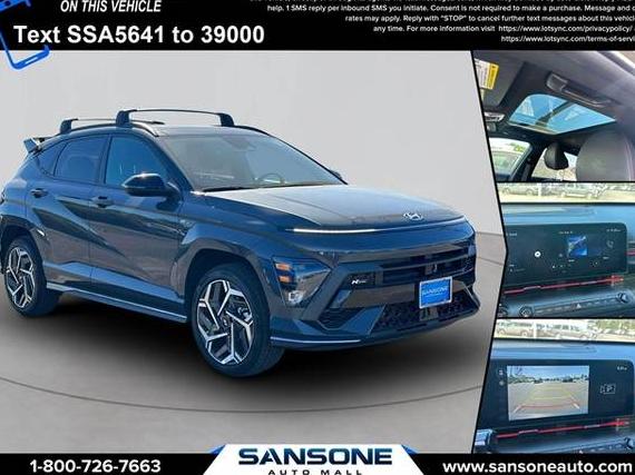 HYUNDAI KONA 2024 KM8HACA33RU115641 image