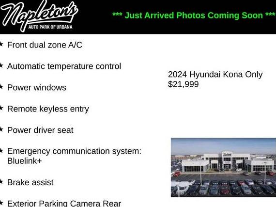 HYUNDAI KONA 2024 KM8HB3AB4RU087515 image