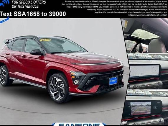HYUNDAI KONA 2024 KM8HACA35RU101658 image