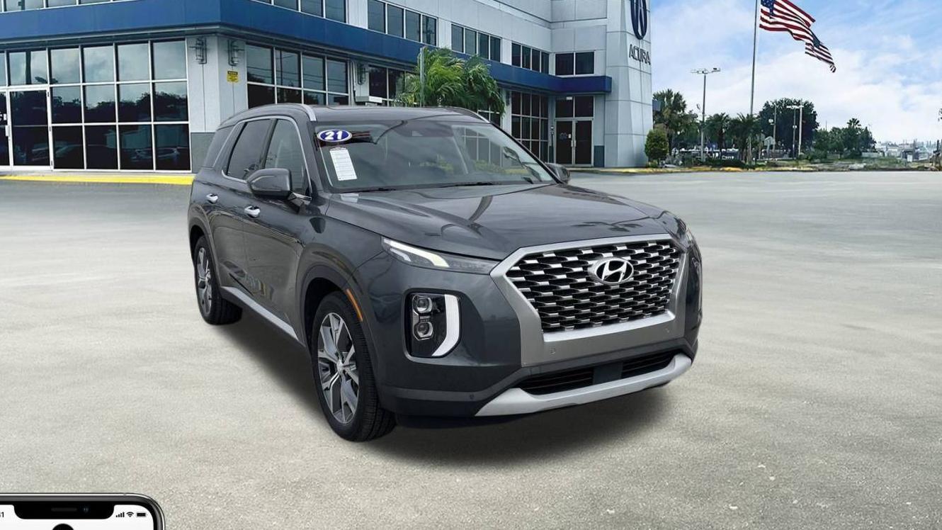 HYUNDAI PALISADE 2021 KM8R44HE2MU290688 image