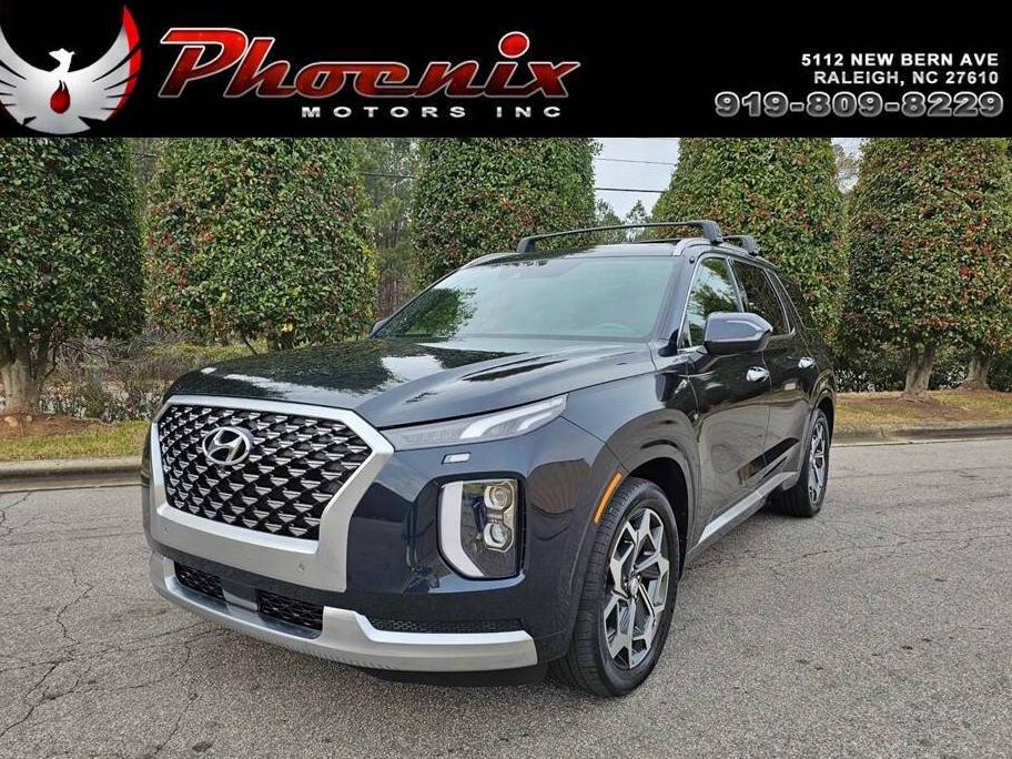 HYUNDAI PALISADE 2021 KM8R74HE1MU323414 image